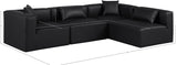 Cube Vegan Leather Modular Sectional - Stylish Comfort for Modern Living Spaces with Versatile Design