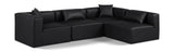 Cube Vegan Leather Modular Sectional - Stylish Comfort for Modern Living Spaces with Versatile Design