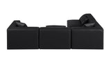 Cube Vegan Leather Modular Sectional - Stylish Comfort for Modern Living Spaces with Versatile Design