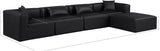 Cube Vegan Leather Modular Sectional - Luxurious Comfort and Modern Elegance for Any Living Space