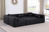 Cube Modular Sectional - Luxurious Vegan Leather Design for Contemporary Living Spaces and Comfort