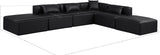 Cube Vegan Leather Modular Sectional - Modern Elegance and Comfort for Contemporary Spaces