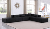 Cube Vegan Leather Modular Sectional - Modern Elegance and Comfort for Contemporary Spaces