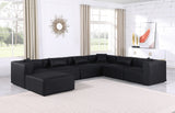 Cube Vegan Leather Modular Sectional: Luxurious, Contemporary Design for Elegant Living Spaces