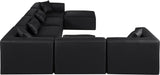 Cube Vegan Leather Modular Sectional: Luxurious, Contemporary Design for Elegant Living Spaces