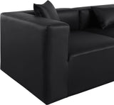 Cube Vegan Leather Modular Sectional: Luxurious, Contemporary Design for Elegant Living Spaces