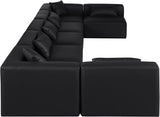 Cube Vegan Leather Modular Sectional - Modern Elegance for Contemporary Living Spaces and Offices