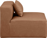 Cube Modern Vegan Leather Modular Chair - Luxurious Comfort for Stylish Living Spaces and Offices