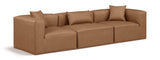 Cube Vegan Leather Modular Sofa - Luxurious Comfort Meets Modern Elegance for Any Living Space