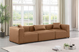 Cube Vegan Leather Modular Sofa - Luxurious Comfort Meets Modern Elegance for Any Living Space