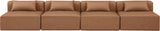 Cube Modular Sofa - Luxurious Vegan Leather Design for Modern Elegance and Ultimate Comfort