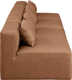 Cube Modular Sofa - Luxurious Vegan Leather Design for Modern Elegance and Ultimate Comfort