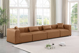 Cube Vegan Leather Modular Sofa - Luxurious Contemporary Design for Modern Living Spaces