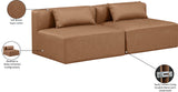 Cube Vegan Leather Modular Sofa - Elevate Your Living Space with Modern Elegance and Comfort