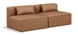Cube Vegan Leather Modular Sofa - Elevate Your Living Space with Modern Elegance and Comfort