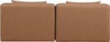 Cube Vegan Leather Modular Sofa - Elevate Your Living Space with Modern Elegance and Comfort