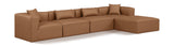 Cube Vegan Leather Modular Sectional - Luxurious Comfort and Modern Elegance for Any Living Space