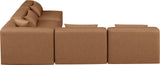 Cube Vegan Leather Modular Sectional: Elevate Your Modern Living Space with Luxurious Comfort & Style