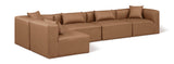Cube Vegan Leather Modular Sectional - Elevate Your Living Space with Modern Elegance and Comfort