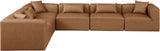 Cube Vegan Leather Modular Sectional - Transform Your Living Space with Modern Elegance and Comfort
