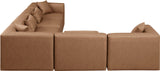 Cube Vegan Leather Modular Sectional - Transform Your Living Space with Modern Elegance and Comfort