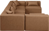 Cube Vegan Leather Modular Sectional - Modern Elegance for Contemporary Living Spaces and Offices