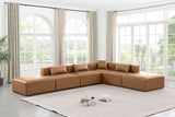 Cube Vegan Leather Modular Sectional - Modern Elegance and Comfort for Contemporary Spaces