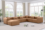 Cube Vegan Leather Modular Sectional: Luxurious, Contemporary Design for Elegant Living Spaces