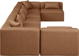 Cube Vegan Leather Modular Sectional - Modern Elegance for Contemporary Living Spaces and Offices