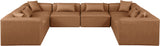 Cube Vegan Leather Modular Sectional - Elevate Your Contemporary Space with Luxurious Comfort & Style