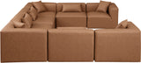 Cube Vegan Leather Modular Sectional - Elevate Your Contemporary Space with Luxurious Comfort & Style