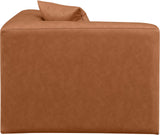 Cube Modern Vegan Leather Modular Chair - Luxurious Comfort for Stylish Living Spaces and Offices