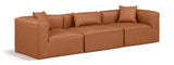 Cube Vegan Leather Modular Sofa - Luxurious Comfort Meets Modern Elegance for Any Living Space