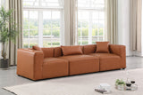 Cube Vegan Leather Modular Sofa - Luxurious Comfort Meets Modern Elegance for Any Living Space