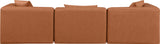 Cube Vegan Leather Modular Sofa - Luxurious Comfort Meets Modern Elegance for Any Living Space