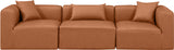 Cube Vegan Leather Modular Sofa - Luxurious Comfort Meets Modern Elegance for Any Living Space