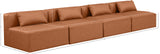 Cube Modular Sofa - Luxurious Vegan Leather Design for Modern Elegance and Ultimate Comfort