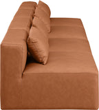 Cube Modular Sofa - Luxurious Vegan Leather Design for Modern Elegance and Ultimate Comfort