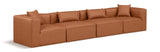 Cube Vegan Leather Modular Sofa - Luxurious Contemporary Design for Modern Living Spaces