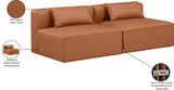 Cube Vegan Leather Modular Sofa - Elevate Your Living Space with Modern Elegance and Comfort