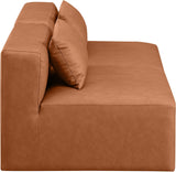 Cube Vegan Leather Modular Sofa - Elevate Your Living Space with Modern Elegance and Comfort