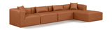 Cube Vegan Leather Modular Sectional - Luxurious Comfort and Modern Elegance for Any Living Space
