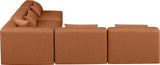 Cube Vegan Leather Modular Sectional: Elevate Your Modern Living Space with Luxurious Comfort & Style