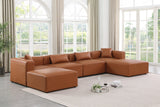 Cube Vegan Leather Modular Sectional - Elevate Your Space with Modern Elegance and Comfort Today!