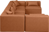 Cube Vegan Leather Modular Sectional - Modern Elegance for Contemporary Living Spaces and Offices