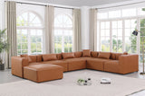 Cube Vegan Leather Modular Sectional: Luxurious, Contemporary Design for Elegant Living Spaces