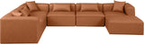 Cube Vegan Leather Modular Sectional: Luxurious, Contemporary Design for Elegant Living Spaces