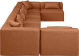 Cube Vegan Leather Modular Sectional - Modern Elegance for Contemporary Living Spaces and Offices