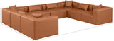 Cube Vegan Leather Modular Sectional - Elevate Your Contemporary Space with Luxurious Comfort & Style