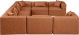 Cube Vegan Leather Modular Sectional - Elevate Your Contemporary Space with Luxurious Comfort & Style